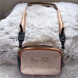 Original- Jes Coach Color Block Crossbody Bag